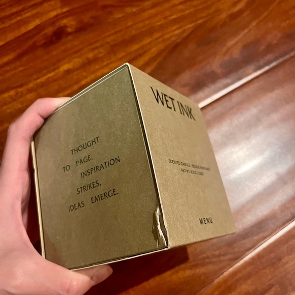 Unused Menu Candle (Audo Copenhagen) - Wet Ink - Picture 3 of 5